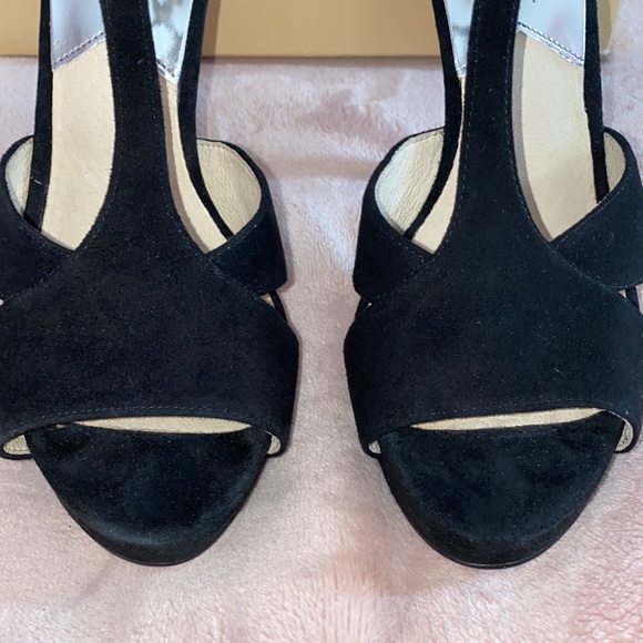 Michael Kors Francoise suede T strap sandal - Picture 3 of 6